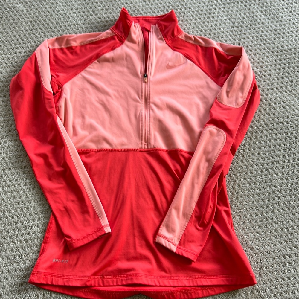 Nike quarter zip M Coral